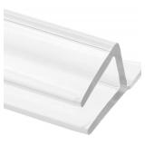Prime-Line M 6262 Frameless Shower Door Seal, 1/4 in. Glass