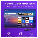 $140 Roku Smart TV 2025 32-Inch Select Series 1080p with Voice Remote
