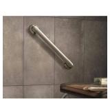 $83 Genta 18 in. X 1-1/4 in. Concealed Screw Grab Bar, Brushed Nickel