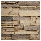 $73 EverStone Cascade Panel, 48 5/8W x 24 3/4H x 1 1/4D, Adobe