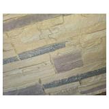 $73 EverStone Cascade Panel, 48 5/8W x 24 3/4H x 1 1/4D, Adobe