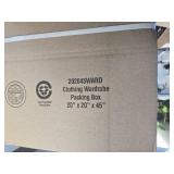 $147 Partners PWARDCOMBOMS Wardrobe Moving Boxes, 20 x 20 x 45, Pack 5