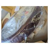 $100 Seiko QXS003KRH Emotional Wall Clock, BROWN Wood Casing