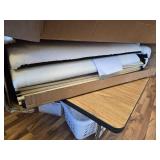 $130 Cloud Twin Bed Frame, Boucle, Upholstered, No Box Spring, White