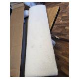 $130 Cloud Twin Bed Frame, Boucle, Upholstered, No Box Spring, White