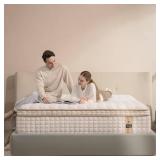 $190 Queen 12-Inch Memory Foam Hybrid Mattress, Pocket Springs
