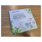 Luxury Queen Mattress Protector | 100% Bamboo, Waterproof, Cooling
