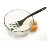 Norpro Jumbo Fiskie - Fork & Whisk,Black