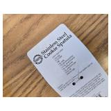 Norpro Stainless Steel Cookie Spatula, Silver