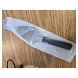 Rada Cutlery Black/Silver Nickel Stainless Steel Pie Server