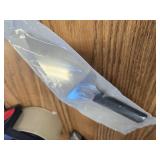 Rada Cutlery Black/Silver Nickel Stainless Steel Pie Server