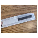 Rada Cutlery Grapefruit Knife, 7-Inch, Black Handle