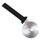 Rada Cutlery Black/Silver Nickel Stainless Steel Pizza Cutter