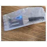 Rada Cutlery Black/Silver Nickel Stainless Steel Spatula