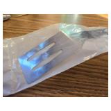 Rada Cutlery Black/Silver Nickel Stainless Steel Spatula