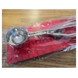 Le Regalo Stainless Steel Cookie Scoop - Heavy Duty, Large, Silver