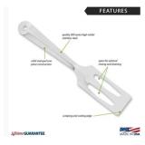 Rada Cutlery Silver Stainless Steel Serverspoon