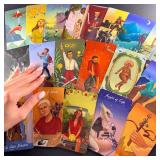 Urban Enigma Tarot, 78 Cards with Guide, Foil Finish Deck.