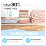 16 Pack Vacuum Storage Bags with Electric Pump for Clothing