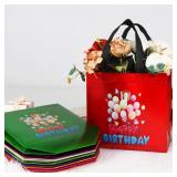 cabzymx Small Birthday Gift Bags,