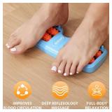 BESKAR Dual Foot Massager Roller for Plantar Fasciitis Relief