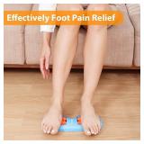 BESKAR Dual Foot Massager Roller for Plantar Fasciitis Relief