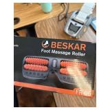 BESKAR Dual Foot Massager Roller for Plantar Fasciitis Relief