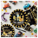 Construction First Birthday Party Supplies, Serves 24