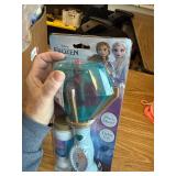 Kids Disney Frozen Elsa Light & Sound Bubble Wand w/ Solution