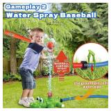 4-in-1 Kids Water Sprinklers T Ball Set & Water Ball Toy