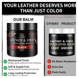 Leather Recoloring Balm & Repair Kit for Furniture and Car Seats