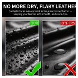 Leather Recoloring Balm & Repair Kit for Furniture and Car Seats