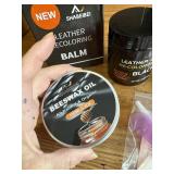 Leather Recoloring Balm & Repair Kit for Furniture and Car Seats