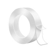Double Sided Tape, 1.18 Inch x 9.85 FT, Heavy Duty Nano Adhesive