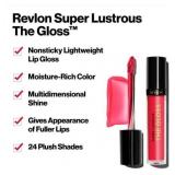 Revlon Lip Gloss, Super Lustrous, Non-Sticky, 215 Super Natural