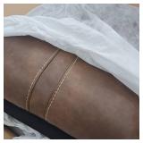 Unused Leather Manual Recliner Chair Glider