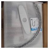 Rose Gold Black Style Kitchen Spring Faucet, Pull Down Dual Spouts Single Handle Water Mixer Tap(Rose Gold and Black)- Retail: $168