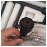 2 Mode Tap Pull-Down Kitchen Sink Faucet with Dual Spout and 360 Rotation Flexible Deck Mounted - Matte-Black