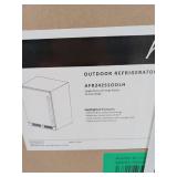 Avallon Afr242odlh 24  Wide 5.66 Cu. Ft. Built-In Compact Outdoor Refrigerator - Stainless - Retail: $1,779