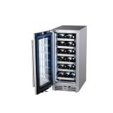Landmark L3015ui1w-Lh 15  Wide 23 Bottle Capacity Single Zone Wine Cooler - Stainless - Retail: $2819