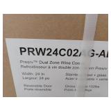 Zephyr - Presrv 24 in. 37 Bottle ADA Dual Zone Wine Cooler - Stainless Steel/Glass - Retail: $1,549