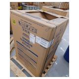 Whirlpool - 5.3 Cu. Ft. Freestanding Electric Range with Self-Cleaning and Frozen Bake - Black Stainless Steel - Retail: $1,229