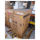 GE - 4.6 Cu. Ft.  Top Load Washer - White on White/Silver - Retail: $548