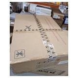 Karl home Accent Chair Wide Armrest Mid-Century Lounge Chair, Leather, Red-Brown