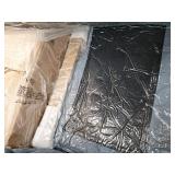 Karl home Accent Chair Wide Armrest Mid-Century Lounge Chair Chenille, Dusty-Blue