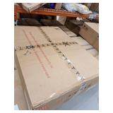 Karl home Accent Chair Wide Armrest Mid-Century Lounge Chair Chenille, Dusty-Blue