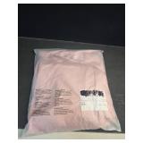 OYOANGLE Womens Silk Robe Long Lace Trim Satin Kimono Sleeve Sexy Soft Lightweight Vacation Sleepwear Robe Pink Medium