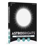 Astrobrights 8.5"x11" 300-Sheet Premium Inkjet and Laser Printer Paper White: Uncoated, 97 Brightness, Letter Size (OPEN PACK, EXACT COUNT UNKNOWN)