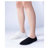 IDEGG No Show Socks Womens and Men Low Cut Ankle Short Anti-slid Athletic Running Novelty Casual Invisible Liner Socks, 6 pairs Medium