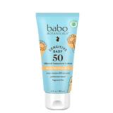 Babo Botanicals Sensitive Baby Mineral Sunscreen Lotion SPF50 (APPROX 3/4 FULL)